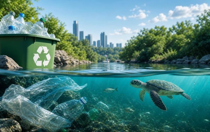 Article Image for How Plastic Recycling Supports Cleaner Waterways